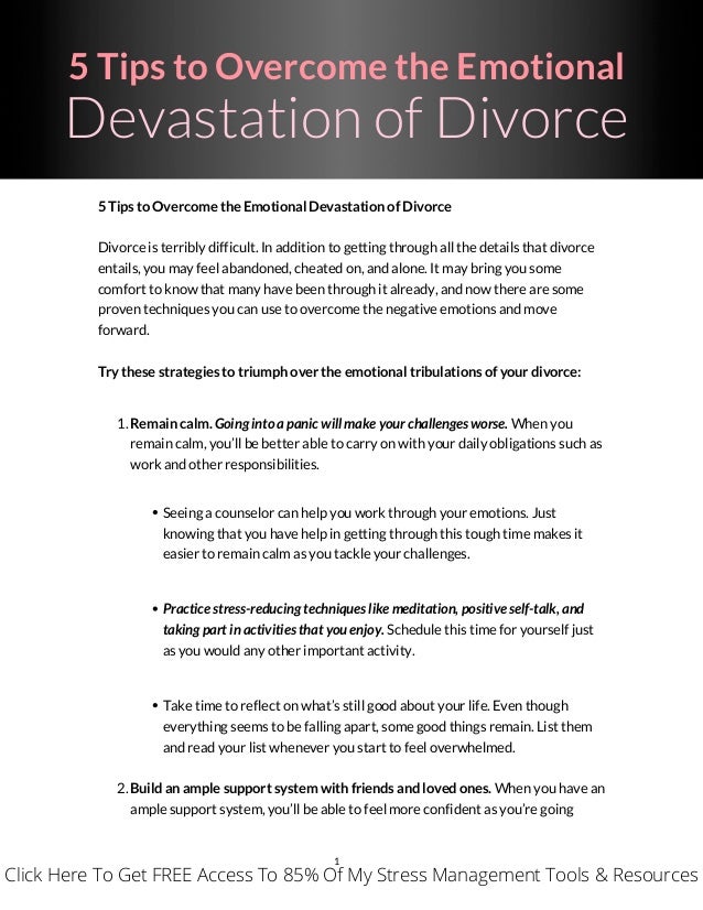 A Emotionally Divorce How Get To Through A Emotionally Divorce How Get To Through